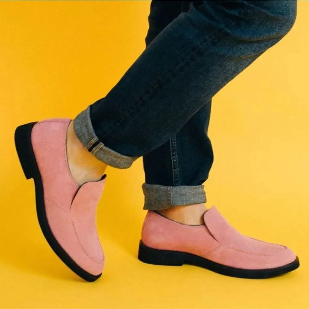 HUSH PUPPIES ELVIS SLIP-ON SUEDE SHOE G1